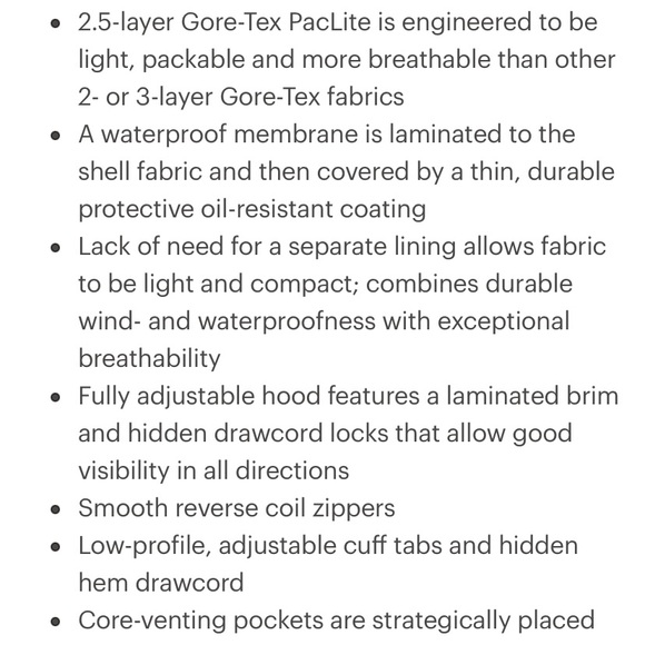 North Face Meru Gortex Jacket - Picture 9 of 11